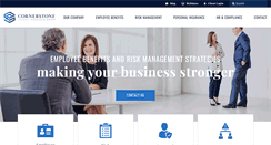 Desktop Screenshot of cornerstoneinsurancegroup.com